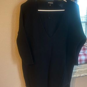 Black tunic dolman from Express, size M